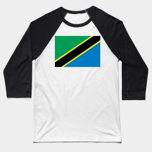 Tanzania flag Baseball T-Shirt